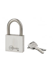 Lucchetto in acciaio inox 50 mm, 2 chiavi reversibili – THIRARD