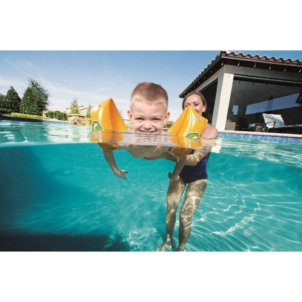 Trade Shop - Braccioli Maxi Swim Safe Abc Step C 30 X 15 Cm Eta' 5-12 Anni Mare Piscina 32110 -