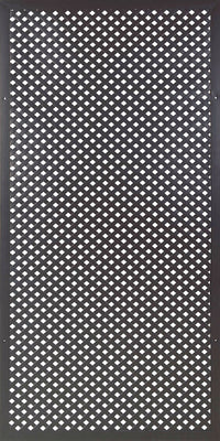 Traliccio Fisso Privacy con Cornice Verdemax 180x90 cm in Metallo Antracite