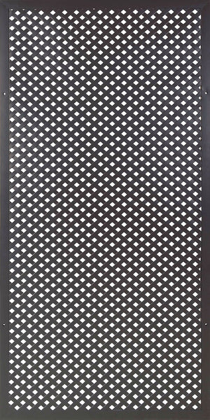 Traliccio Fisso Privacy con Cornice Verdemax 180x90 cm in Metallo Antracite