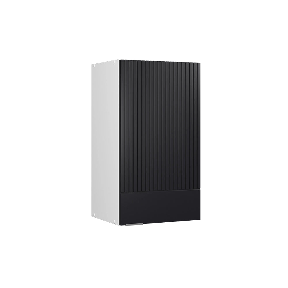 Pensile da cucina Fame-Line Nero rigato/Bianco 40 cm Vicco