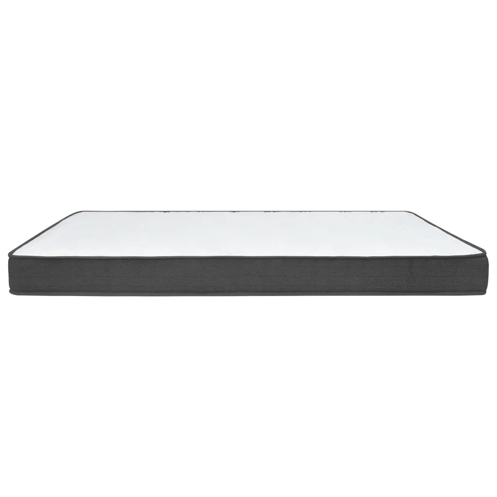 Letto a Molle Grigio Scuro in Tessuto 120x200 cm 3054707