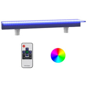 Sfioratore a Cascata con LED RGB Acrilico 108 cm CFW6566262