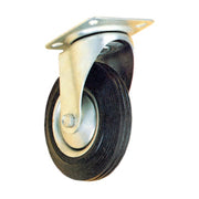 RUOTA INDUSTRIALE D 125 MM PIASTRA GIREVOLE EXPORT