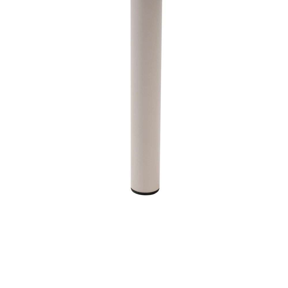 Letto singolo a baldacchino in metallo nero 90 x 200 cm beige chiaro Retro Decorativo