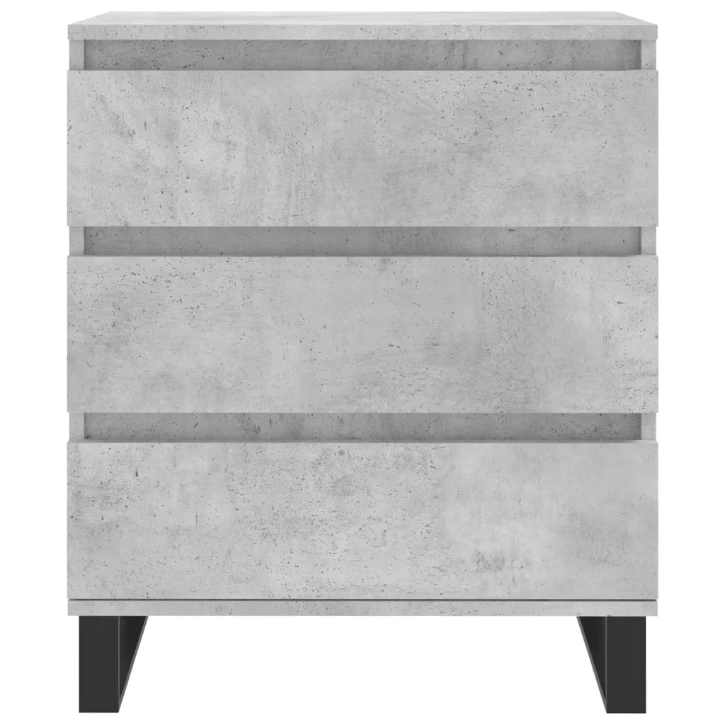Credenza Grigio Cemento 60x35x70 cm in Legno Multistrato 827192