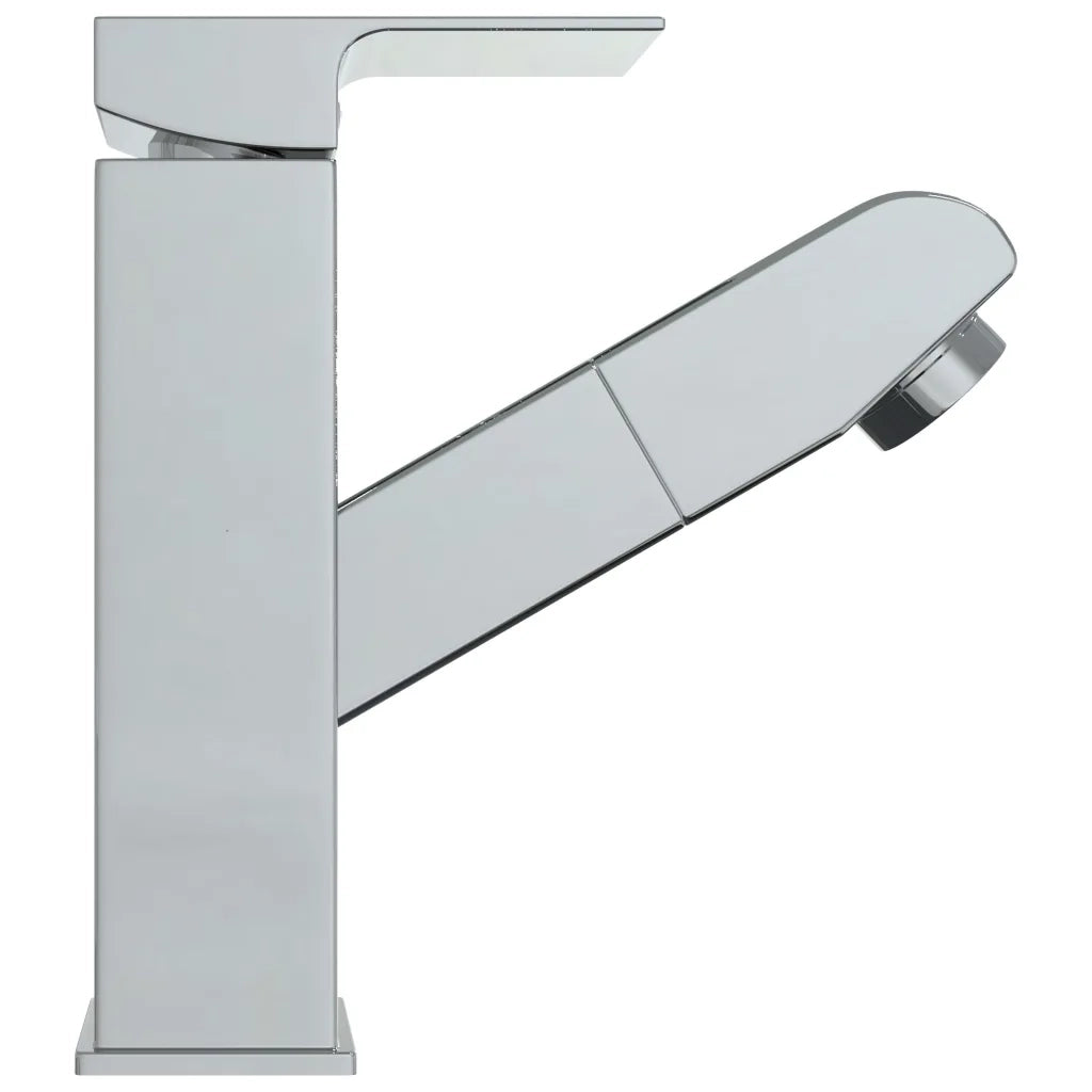 Rubinetto Lavabo da Bagno Estraibile Finitura Cromo 157x172 mm cod mxl 46615