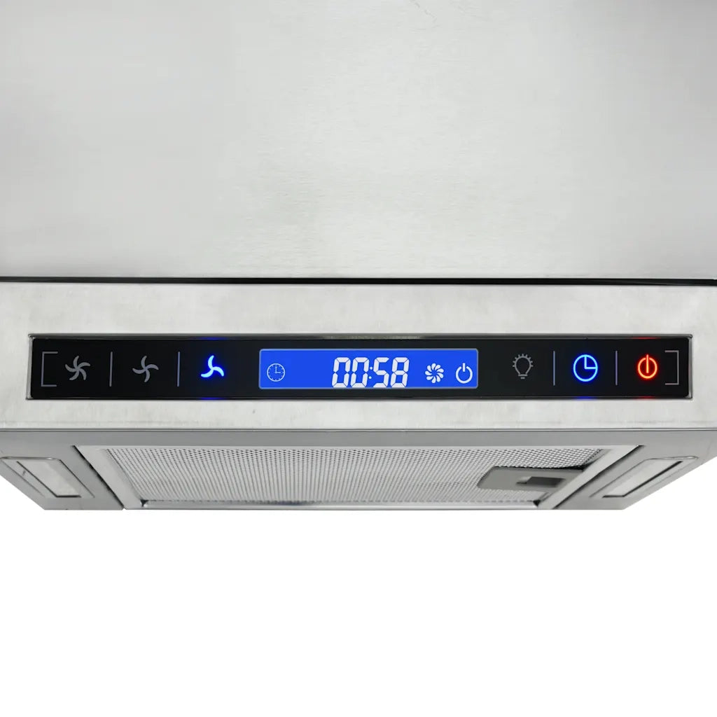 Cappa a Isola con Display LCD e Sensore Touch 756 m³/h LED 50661