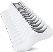 8 paia di calze trasparenti, calze antiscivolo casual per uomo, calze corte e basse di cotone leggere e elastiche per uomo e donna, antiscivolo, per loafers, loafers e sneakers (38-44)