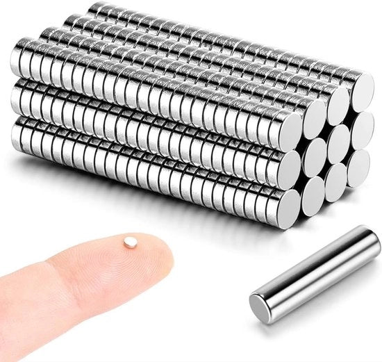 Magneti Neodymium - Ideali per il fai da te e miniature - 300 pezzi