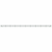 Recinzione da Giardino | Recinzione Metallica con Flangia Verde 1,1x25 m