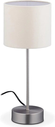 Lampada da Notte per Comodino - 3 Livelli - Lampada da Notte Dimmerabile per Adulti e Bambini - 40x16 cm - Bianco