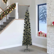 Albero di Natale artificiale con 300 LED Verde 240 cm 3395965