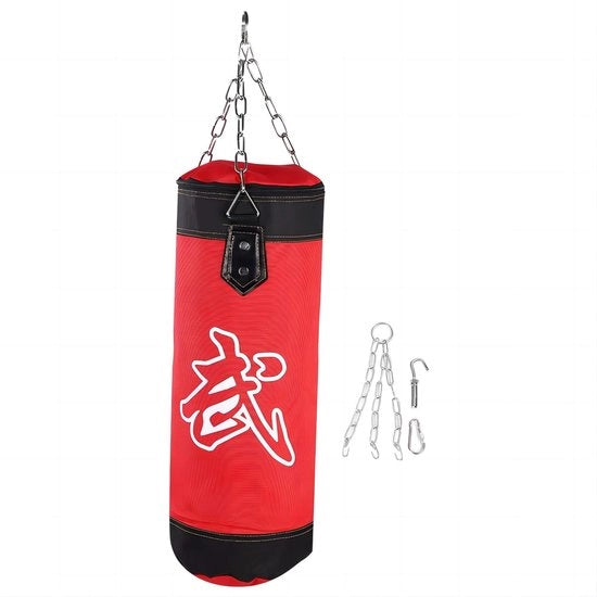 Borsa di Pugilato Robusta - Borsa di Pugilato Leggera - Borsa di Pugilato Pesante - Addestramento di Pugilato - Muay Thai - Addestramento di Combattimento - 4 Dimensioni (60CM) - Borsa di Addestramento