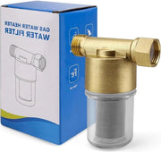 Filtro per capocaricatore d'acqua anti-calcare - filtro trasparente riciclabile in acciaio inossidabile - filtrazione precisa - rimuovi calcare e sporco - facile da installare