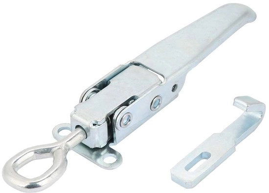 Accessori per carico pesante - Apparecchio di blocco per carico - Fermo metallico - Blocco a molla - Chiusura a molla - Facile da installare - Blocco di sicurezza affidabile - Sistema di chiusura