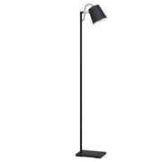 Piantana Vintage Lacey Acciaio Nero 1 Luce E27