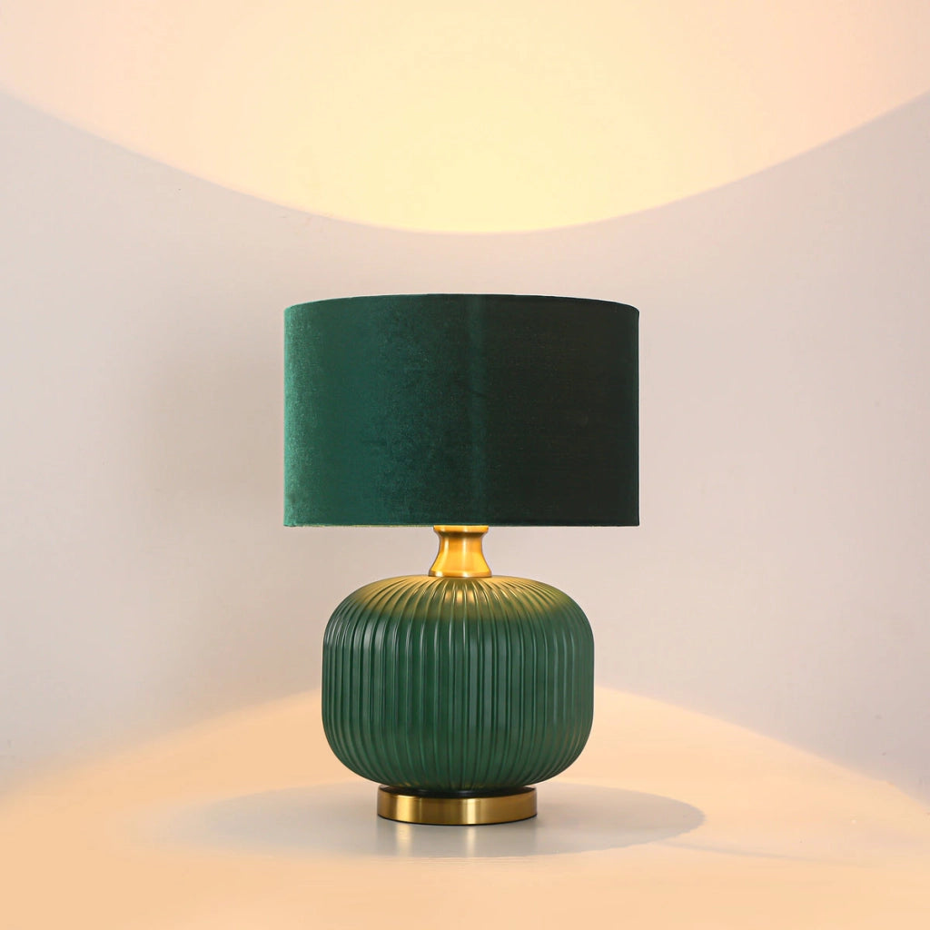 Lampada da tavolo Tamiza piccola verde E27 Light Prestige