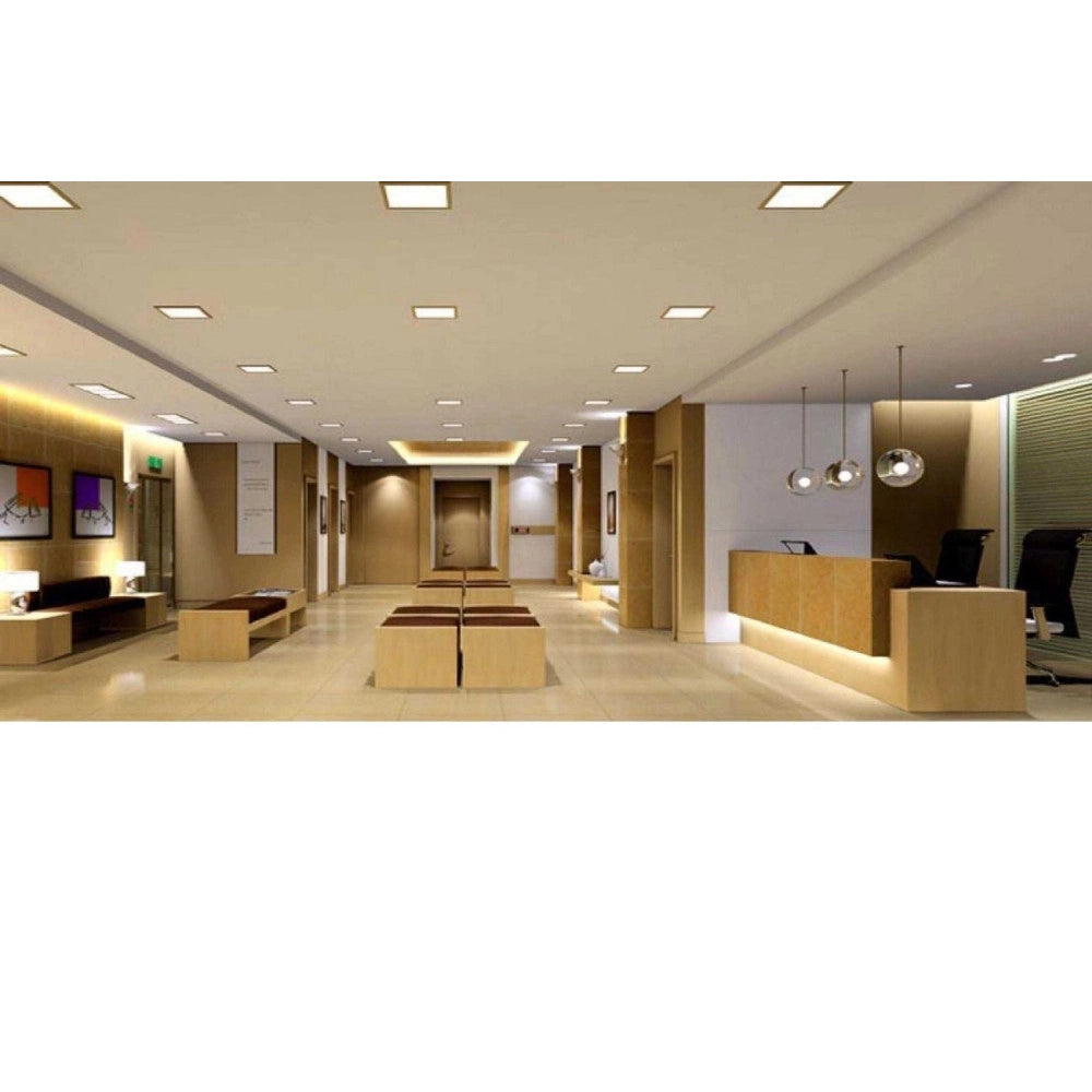 Trade Shop - Lampada Pannello A Led 36w Quadrato 60x60 Cm Plafoniera Ad Incasso Luce Fredda -