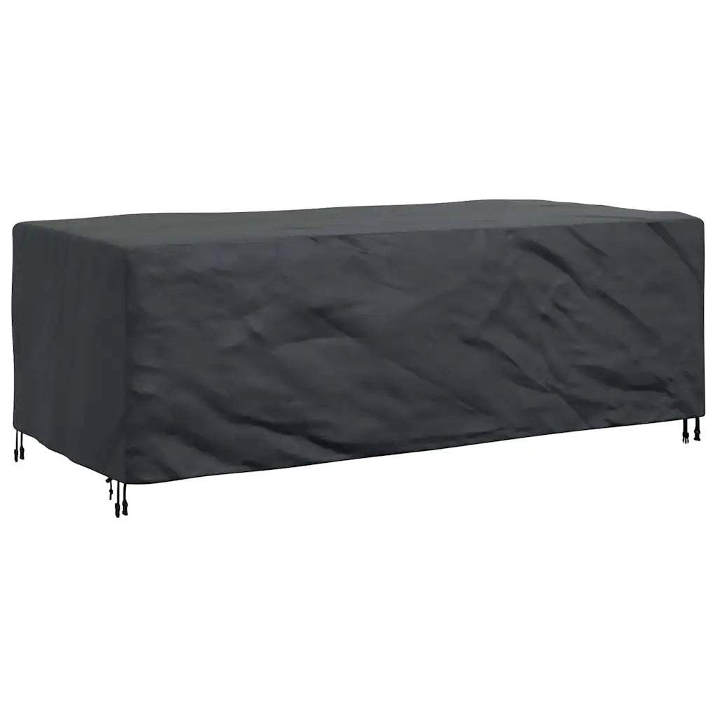 vidaXL Copertura per mobili da esterno Nero 229 x 113 x 73 cm 420D
