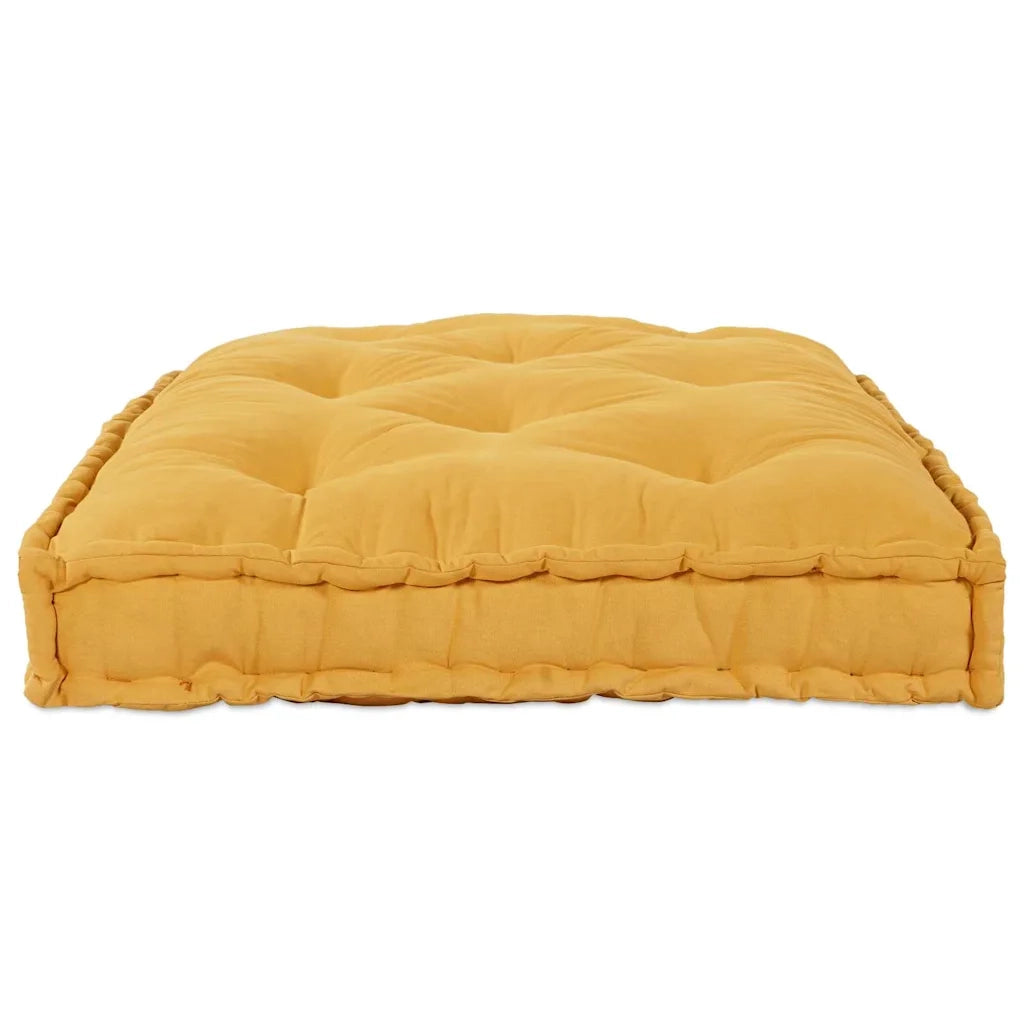 Cuscino per sedie | Cuscino per Divano Pallet Giallo 120 x 80 x 12 cm Tessuto