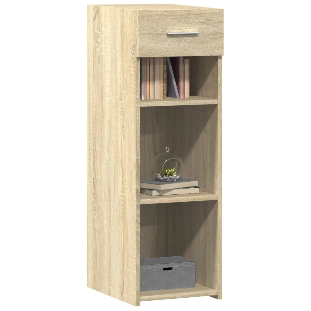 Credenza-Buffet-Armadio da cucina Rovere Sonoma 30x42,5x93 cm in Legno Multistrato 654668