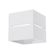 Applique LUPINO bianca in alluminio Pure Lume G9 PU.0206