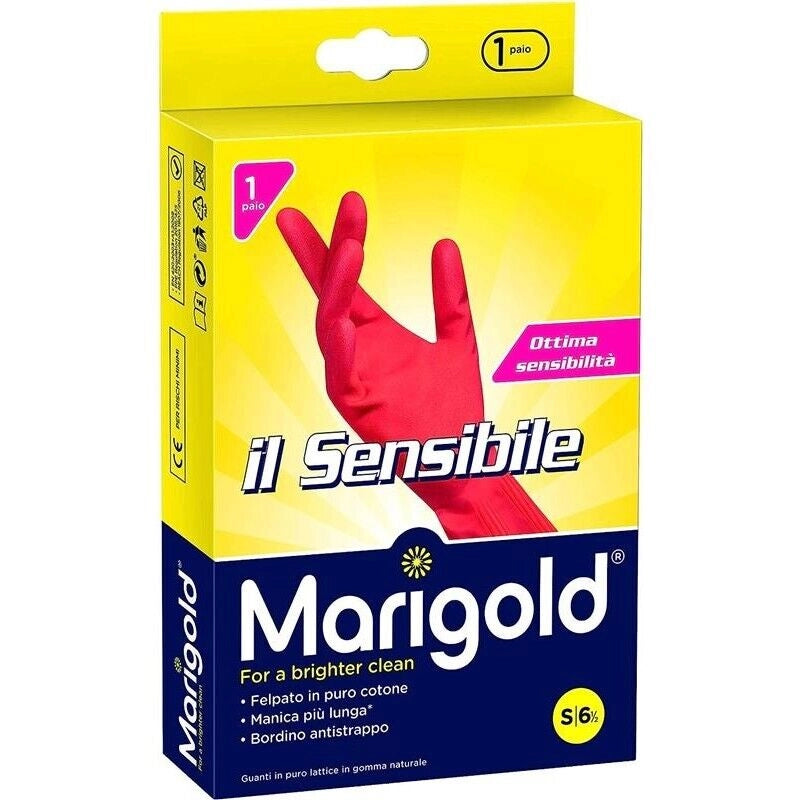 MARIGOLD GUANTI IN LATTICE CON INTERNO FELPATO TAGLIA L 8 1/2