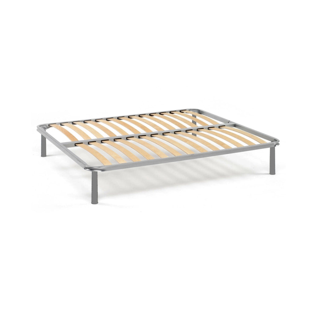 Rete letto piazza e mezza Artemisio, Rete ortopedica a doghe, 100% Made in Italy, cm 120x190h 31