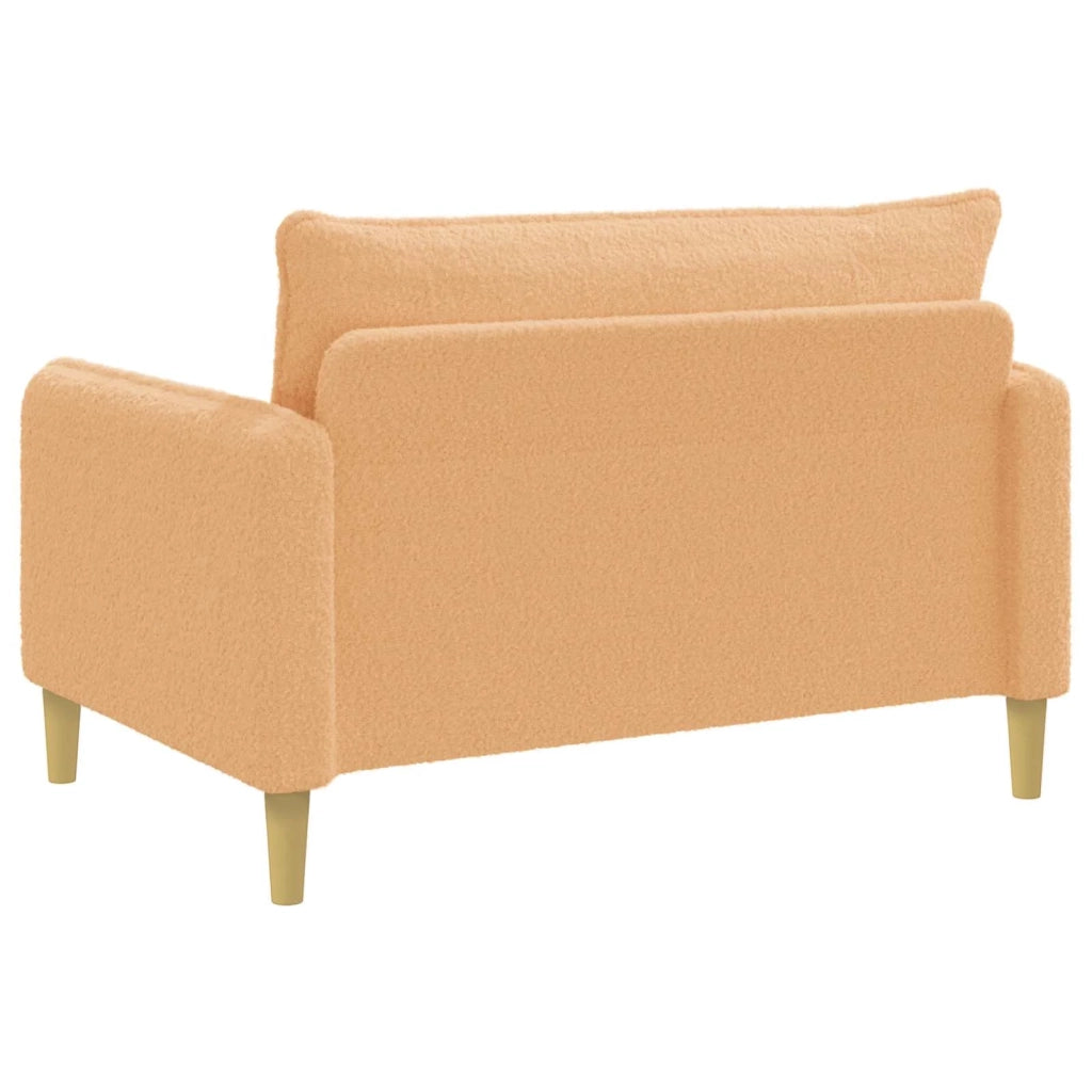 Poltrona XXL Beige Bouclé 42043567