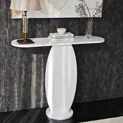 Ramacca, Consolle Colore Ripiano Bianco, 100x30x81h cm Bianco