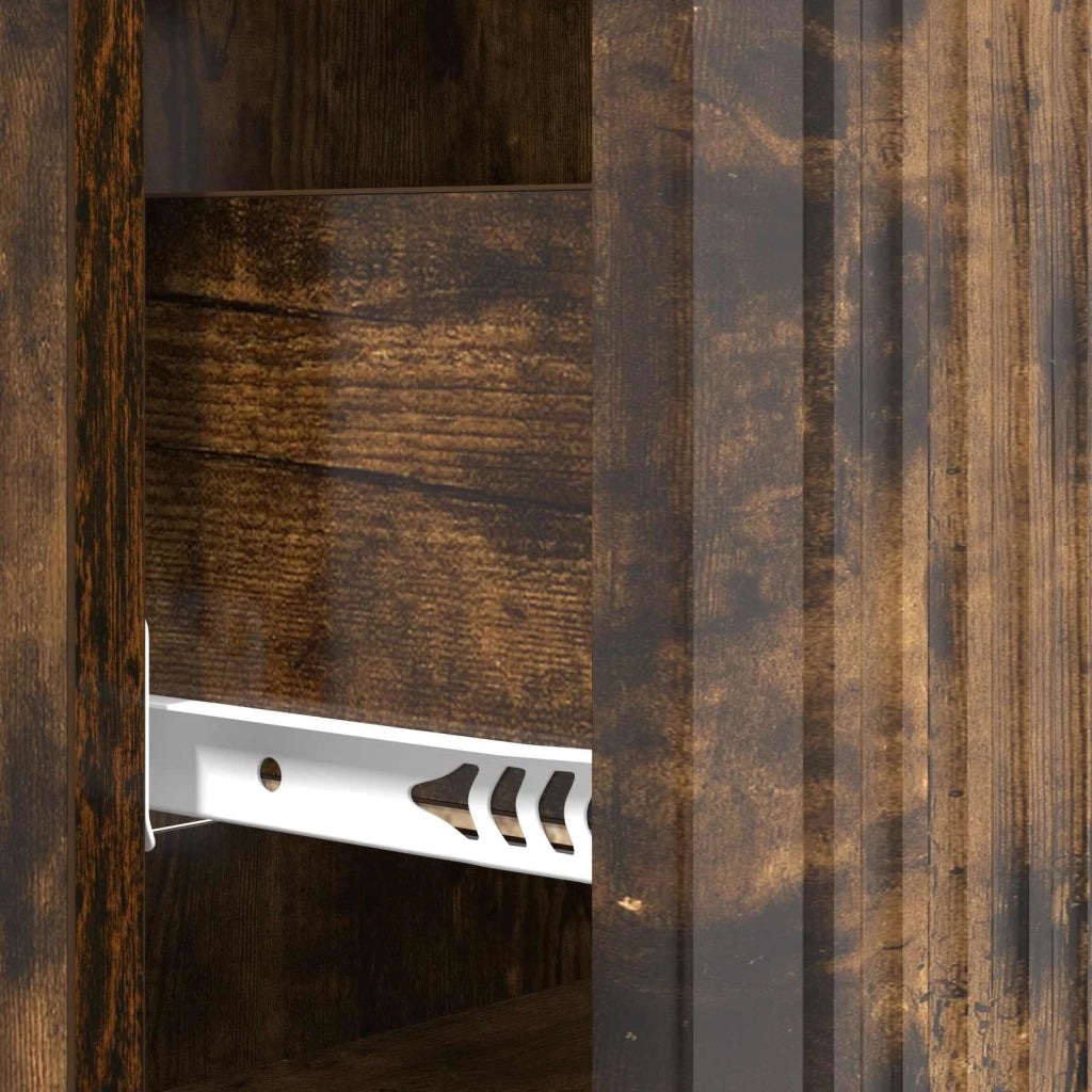 Mobile con Cassetti Rovere Fumo 66 x 34,5 x 90 cm 893920