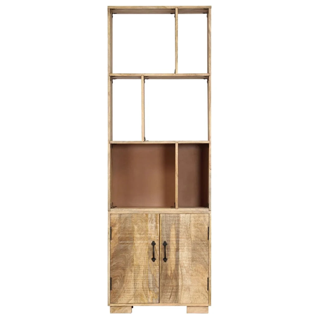Scaffale mobile mobile di design libreria 180 cm legno massello di mango 2702067/2
