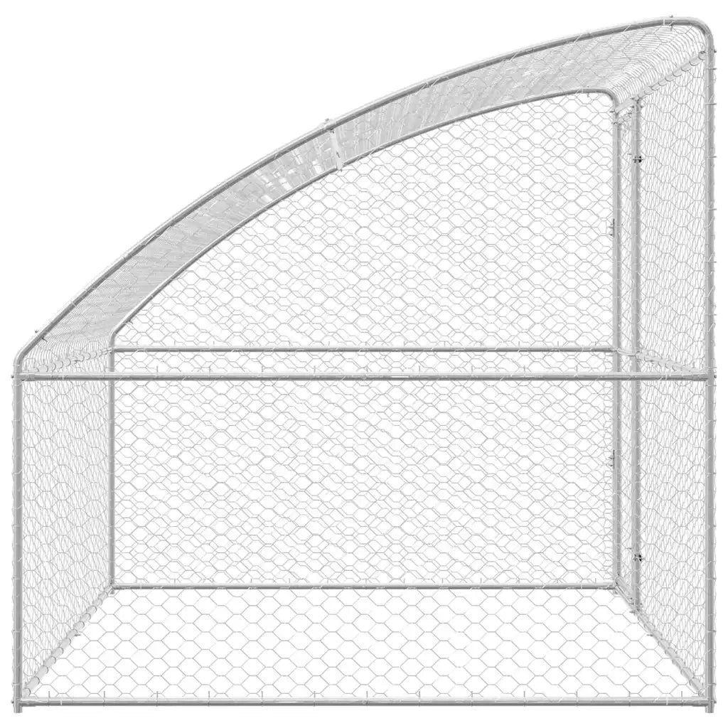 Cuccia per cani Argento 2 x 2 x 2 m Acciaio zincato CFW4309032