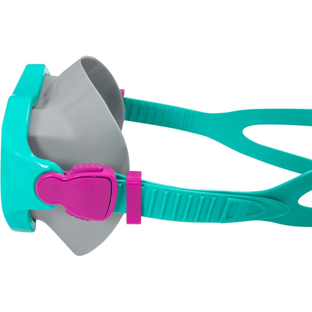 Trade Shop - Set Maschera Per Snorkeling Con Boccaglio Per Bambini 7-14 Anni Colori Ass 24025 -