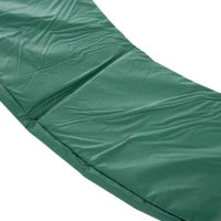 Homcom Copertura di protezione per trampolino elastico, Verde, Ø305cm