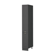 Vicco Mobiletto base per cucina Landhaus antrazit-oro 30 cm