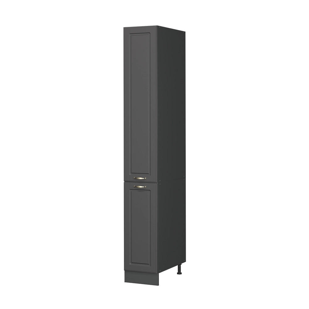 Vicco Mobiletto base per cucina Landhaus antrazit-oro 30 cm