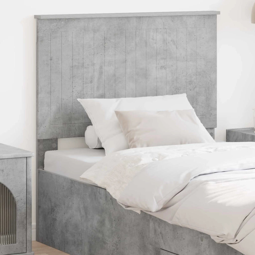Testiera Grigio cemento Legno ingegnerizzato 887806