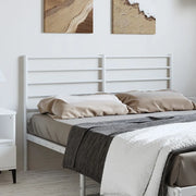 Testiera in Metallo Bianco 135 cm