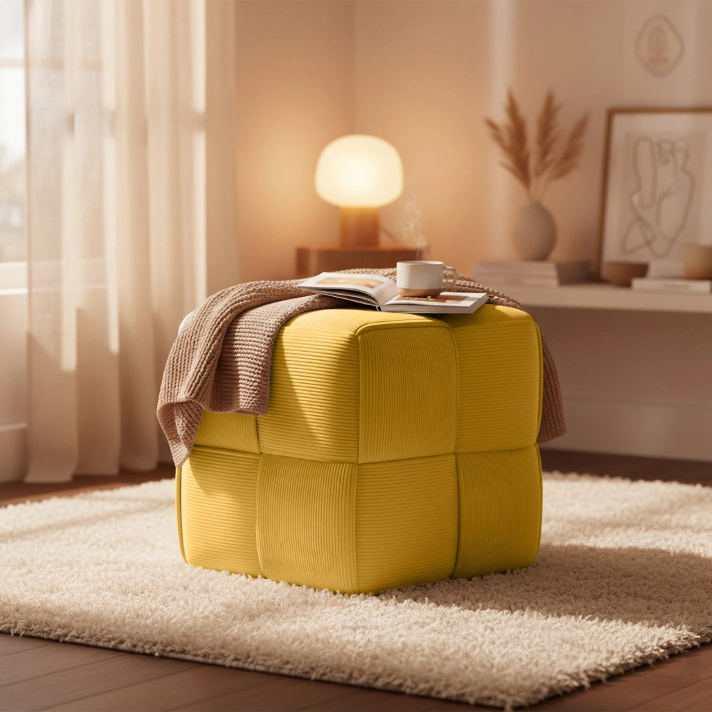 Sitzhocker Forinta Cord