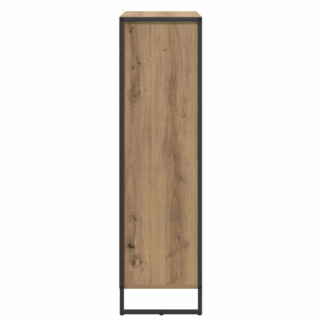 Armadio per Libri Rovere Artigianale 99.5 x 30 x 108.5 cm