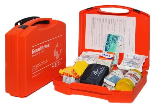 CASSETTA PRONTO SOCCORSO ALLEGATO 2 29,5x20,5x10 cm