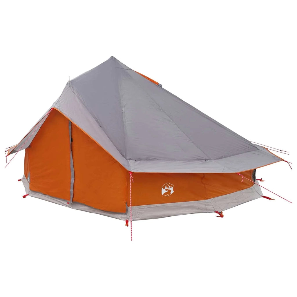 Tenda Tipi con tetto Grigio e arancione 700 x 700 x 395 cm 42028713