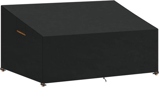 Banco da giardino 3-4 posti per esterno lounge impermeabile - 240 x 99 x 61/89 cm