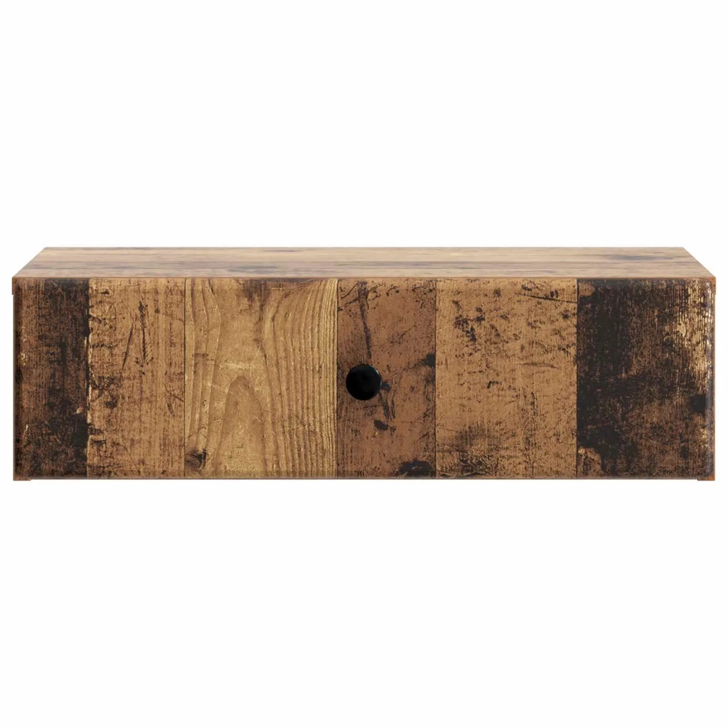 Tavolino da Parete Laterale Legno antico 59 x 34,5 x 17 cm 899173