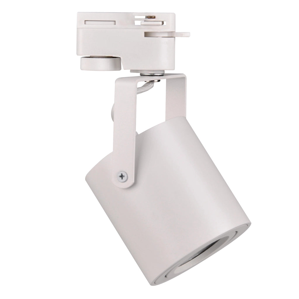 Faretto su binario Polux Minor bianco GU10 10W orientabile