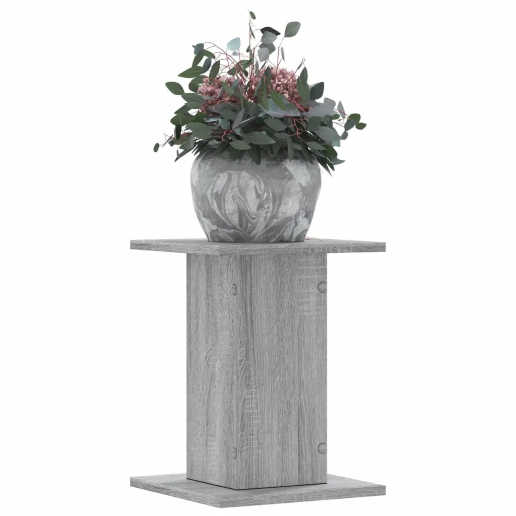 Supporti per Piante 2 pz Grigio Sonoma 30x30x40cm in Truciolato 3307851