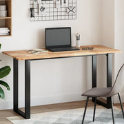vidaXL Piano Tavolo Rettangolare 140x60x2cm Legno Massello di Acacia