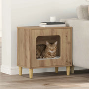 Casa per Gatti Rovere Artigianale 51 x 30 x 52 cm 8000661